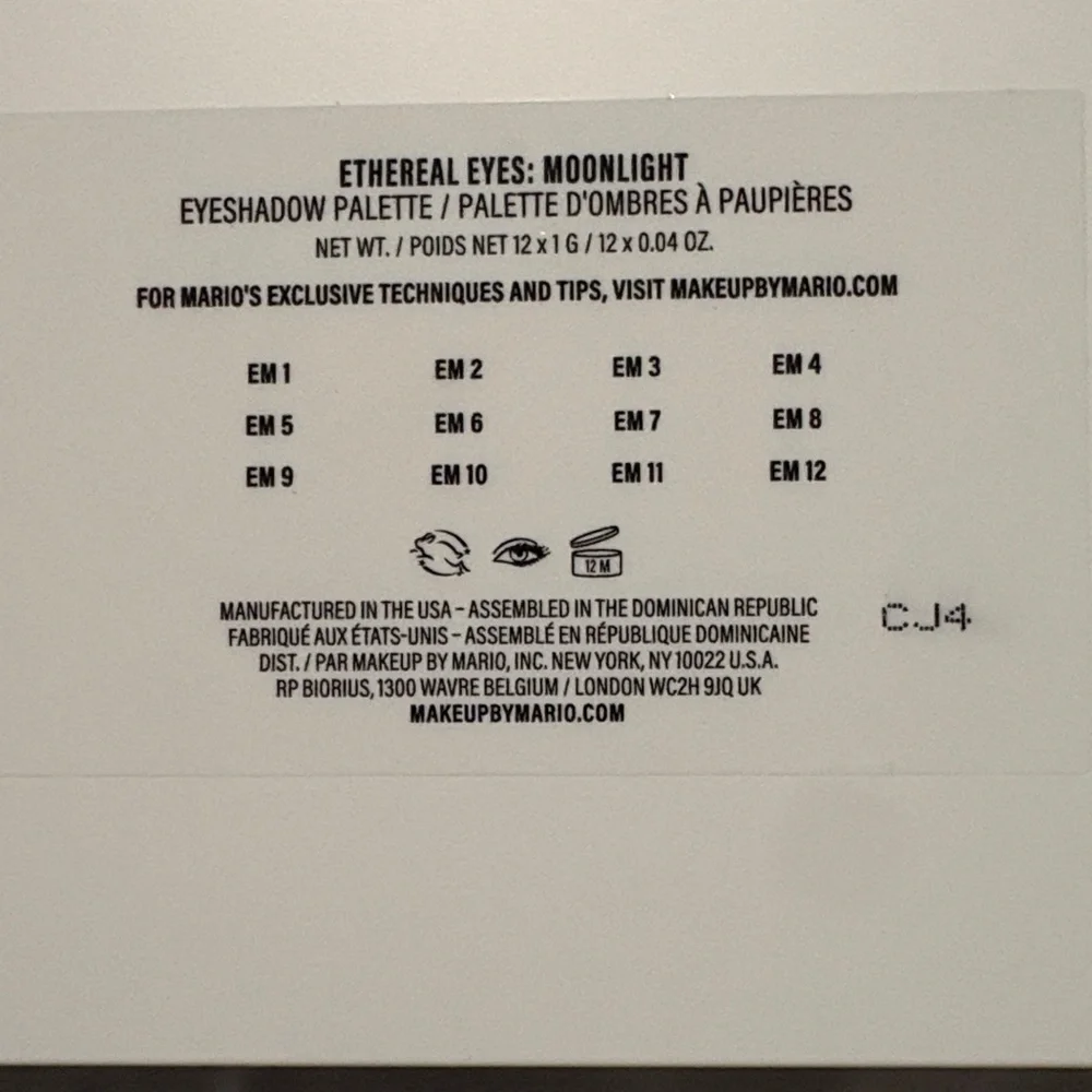 Makeup by Mario  ETHEREAL EYES EYESHADOW PALETTE: MOONLIGHT/ NEW - Picture 5 of 11